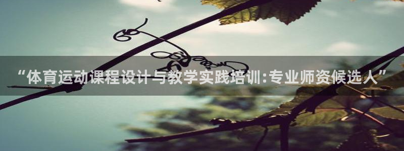 米兰体育：“体育运动课程设计与教学实践培训:专业师资候选人”