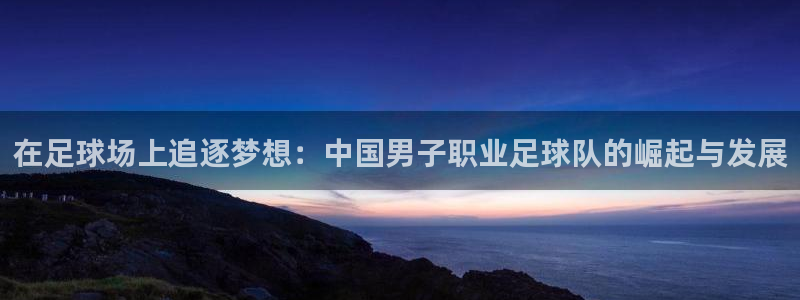 米兰体育：在足球场上追逐梦想：中国男子职业足球队的崛起与发展